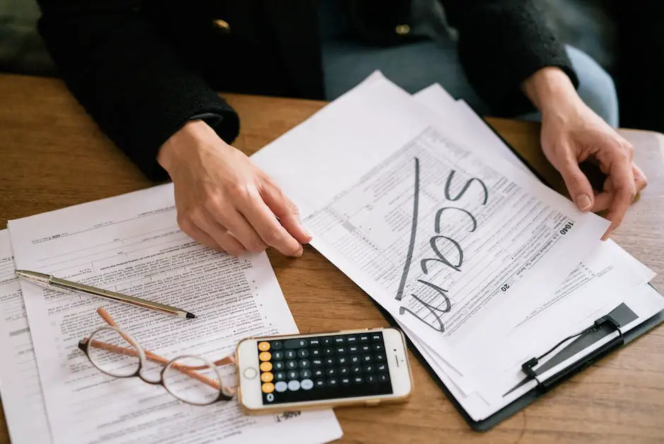 Picture of a pen on top of a tax form, representing retirement savings and tax benefits