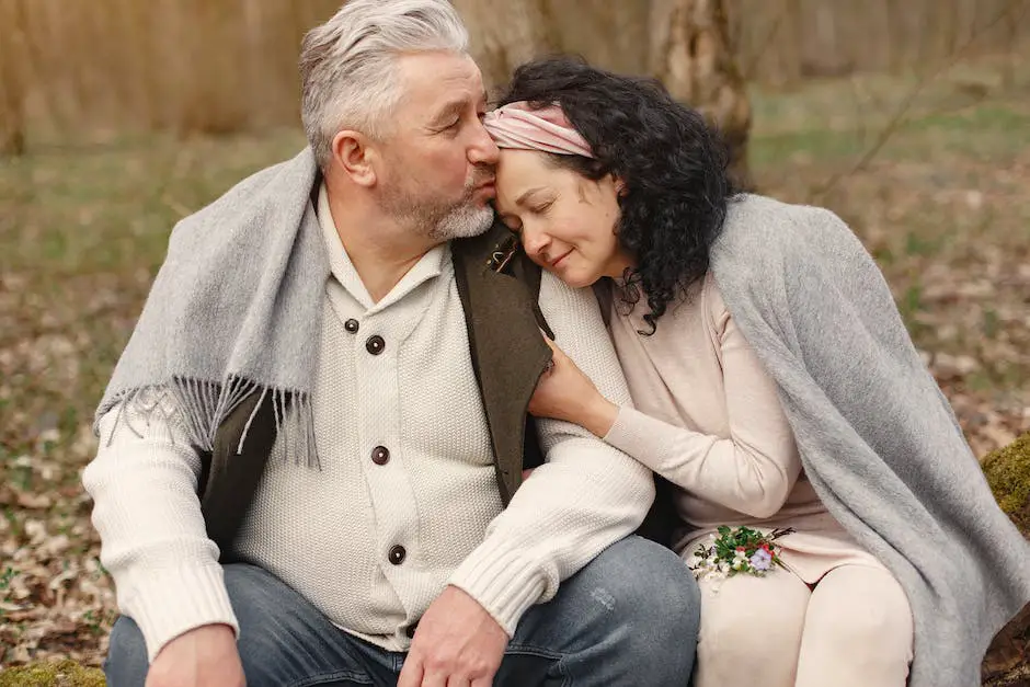 A couple sitting together and planning their retirement savings.